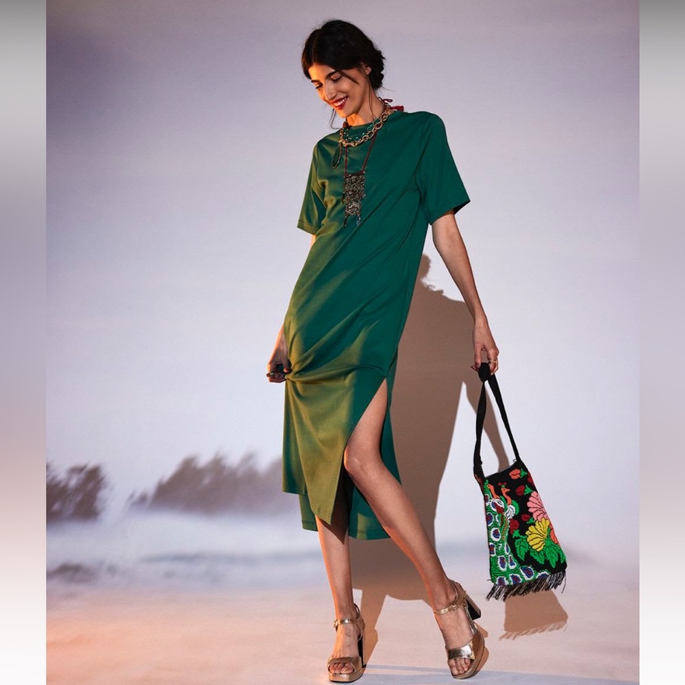 RW&CO Emerald Tshirt Dress